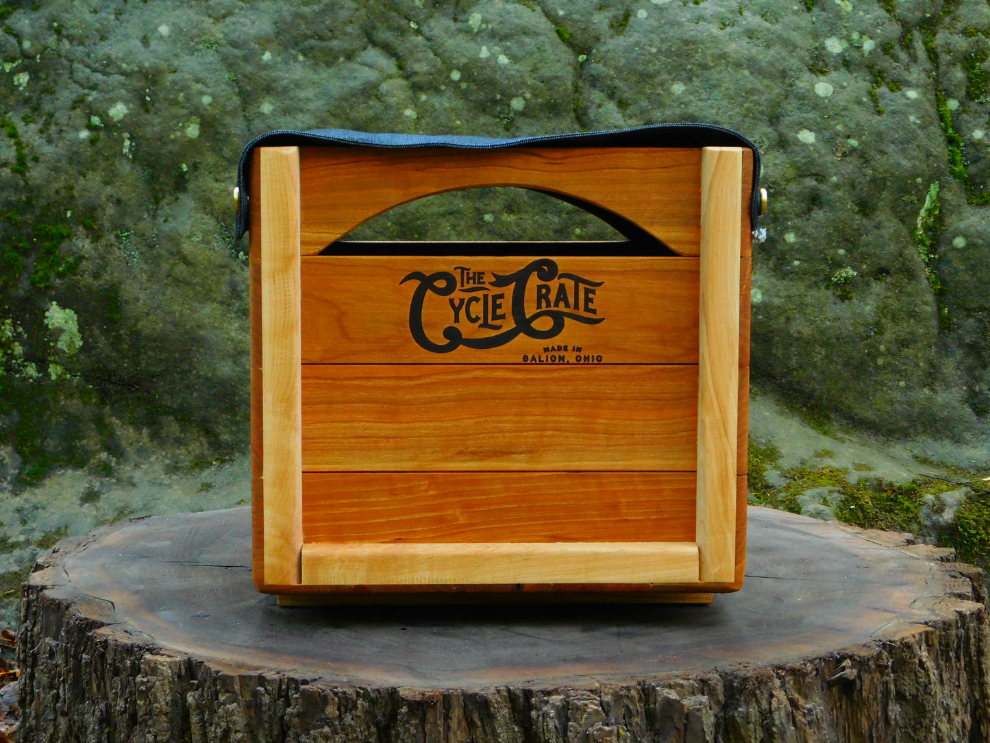 The Cycle Crate (Cherry with Maple)